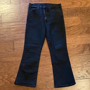 VGUC MOTHER Black Flare Jeans Size 31